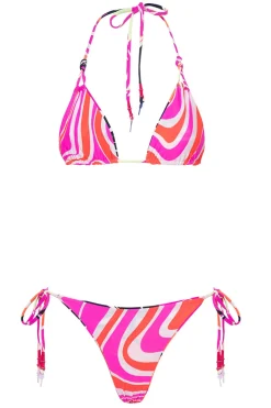 Nyla Reversible Sliding Triangle Bikini Top