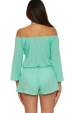Off Shoulder Romper