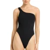 Oscar Asymmetrical One Piece Swimsuit