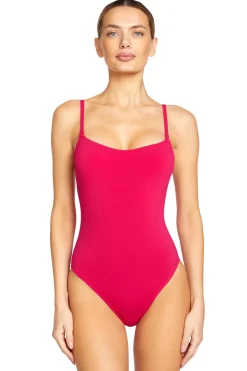 Over The Shoulder One Piece Swimsuit