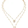 Ovo Mother-of-Pearl Scapulaire Necklace
