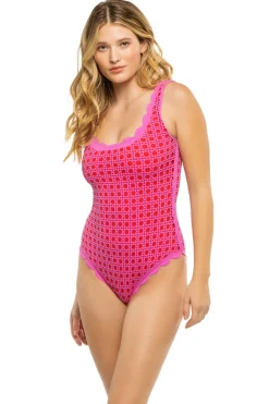 Palm Springs One Piece Wide Strap Tank