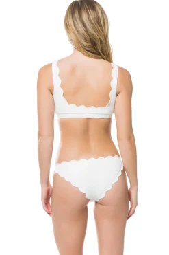 Palm Springs Scallop Bralette Bikini Top