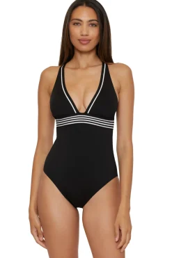 Plunge One Piece Swimsuit