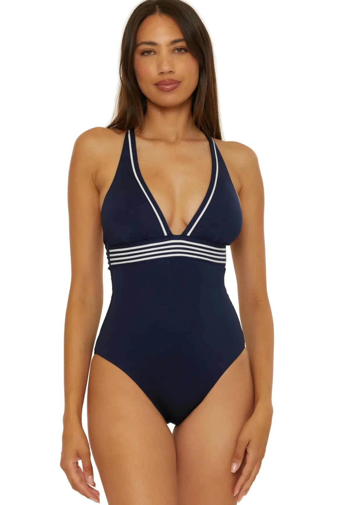 Plunge One Piece Swimsuit