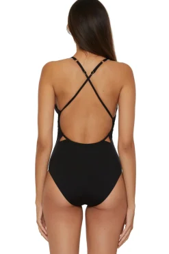 Plunge One Piece Swimsuit