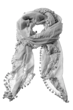 Pom Pom Dupatta Scarf/Pareo