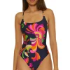 Poolside Swirl One Piece Swimsuit