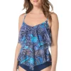 Portia Mesh Tankini Top