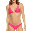 Posh Pink Triangle Bikini Top