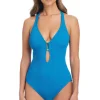 Pucker Up Plunge One Piece Swimsuit