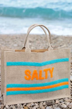 "Salty" Beach Tote
