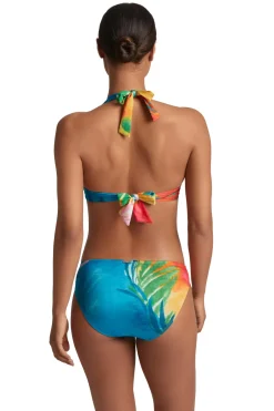 Rattan Ring Halter Bikini Top