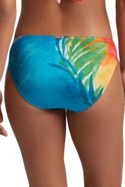 Rattan Ring Tab Side Hipster Bikini Bottom