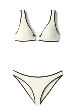 Ring Front Bralette Bikini Top