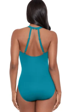 Rock Solid Wrapsody Surplice One Piece Swimsuit
