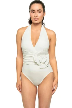 Romantic Floral One Piece Swimsuit