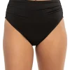 Ruched High Waist Bikini Bottom