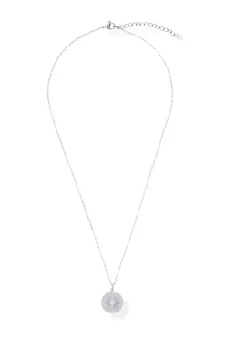 Rue Sunburst Disc Necklace