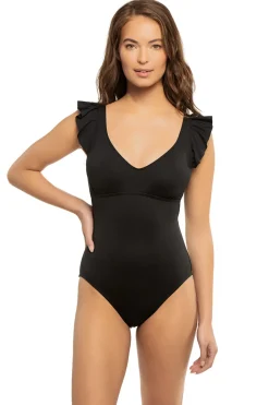 Ruffle One Piece Swimsuit