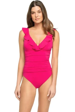 Ruffle One Piece Swimsuit