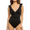 Ruffle One Piece Swimsuit