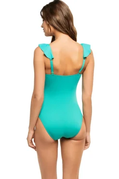 Ruffle One Piece Swimsuit