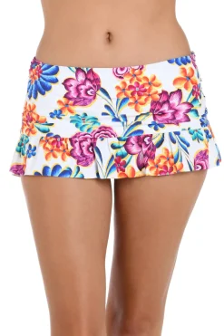 Ruffle Skirted Bikini Bottom