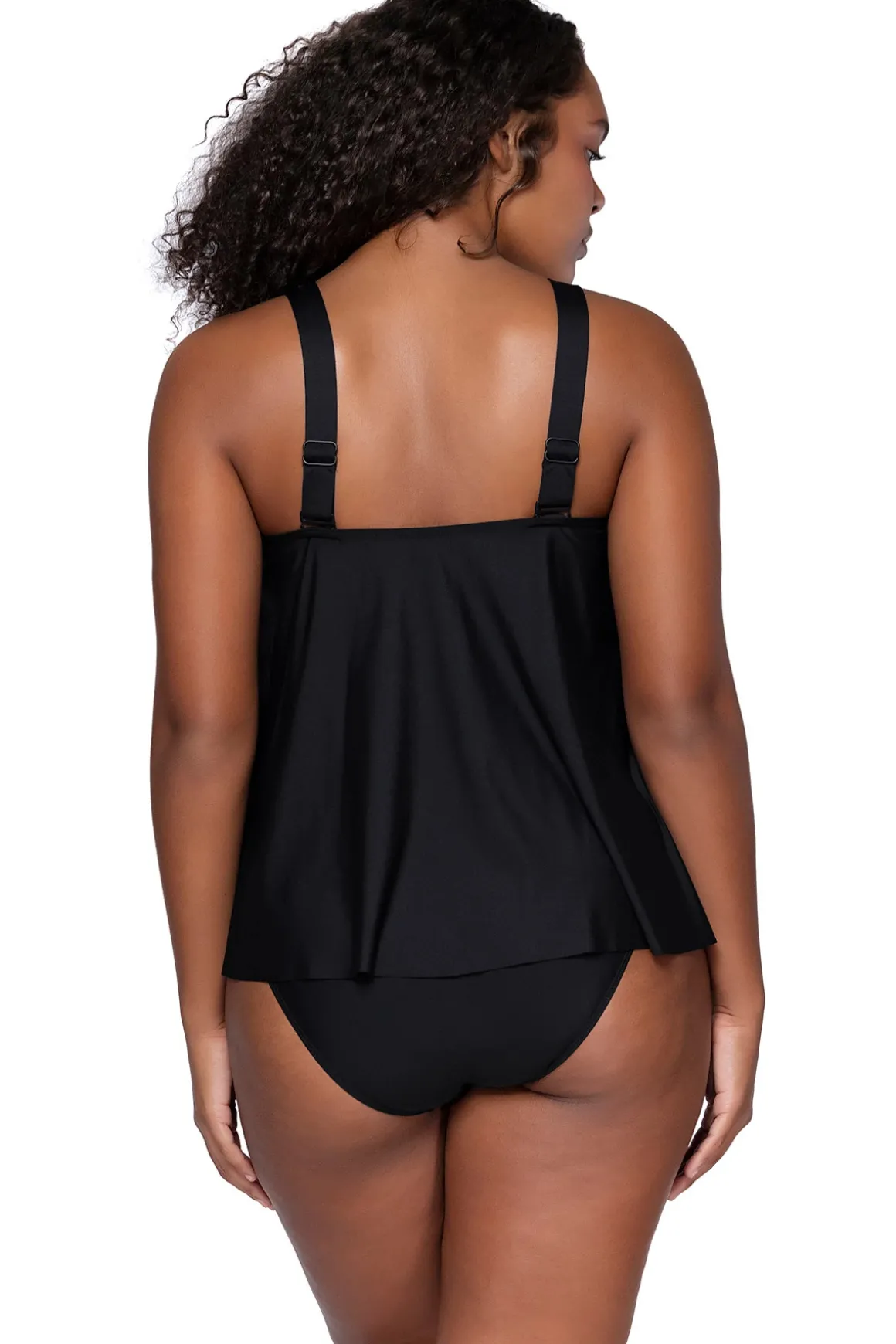 Sadie High Neck Tankini Top