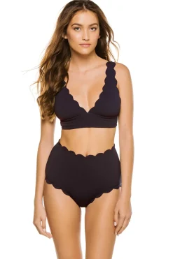 Santa Clara Scallop Bikini Top