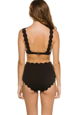 Santa Clara Scallop Bikini Top