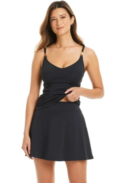 Scoop Neck Tankini Top