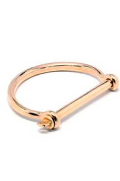 Screw Gold Plated Cuff