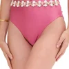 Seashell High Waist Bikini Bottom