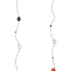 Serti Pondichery Rocaille Stone Necklace