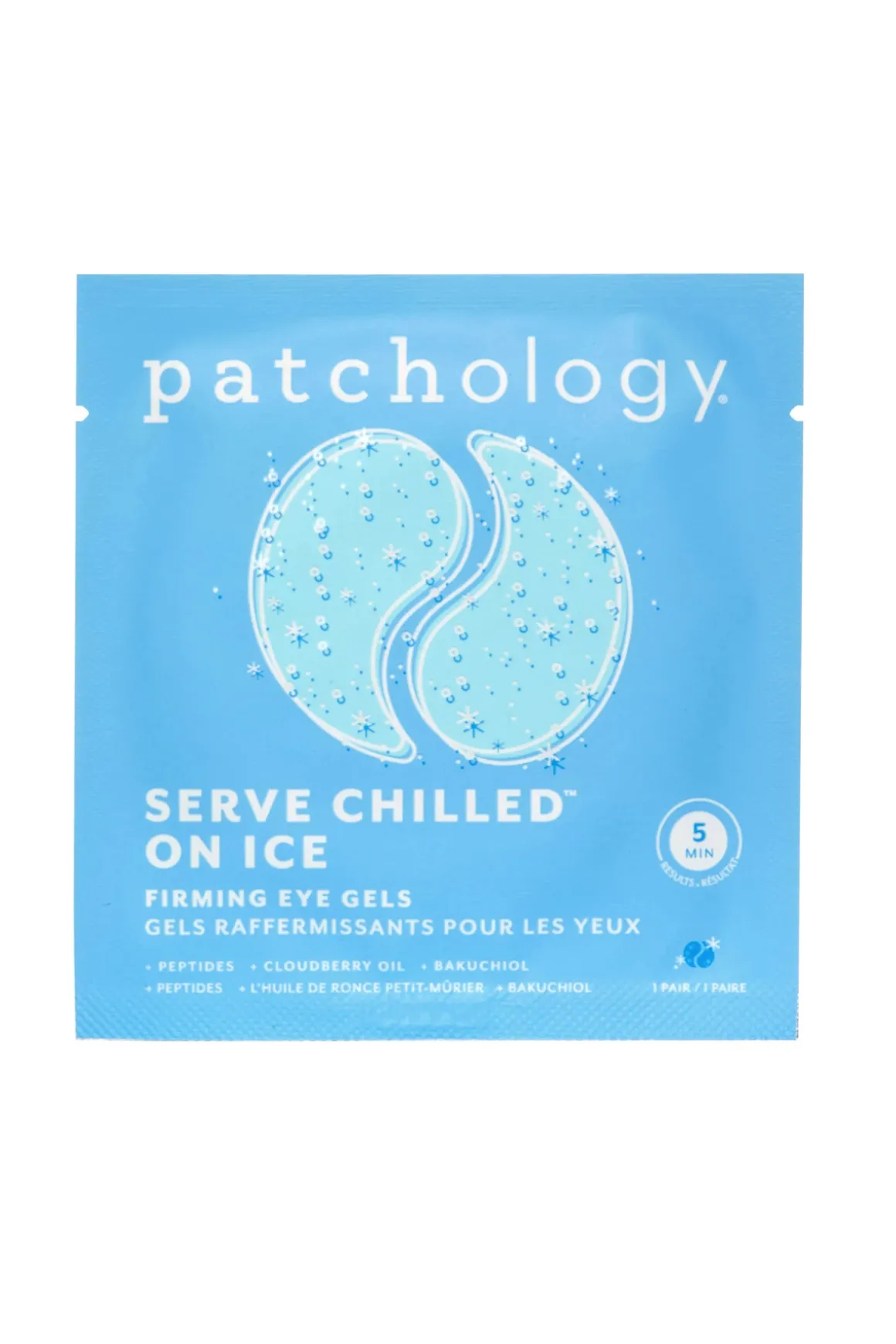 Serve Chilled on Ice Firming Eye Gels