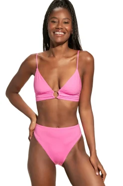 Shine Reversible Triangle Bikini Top