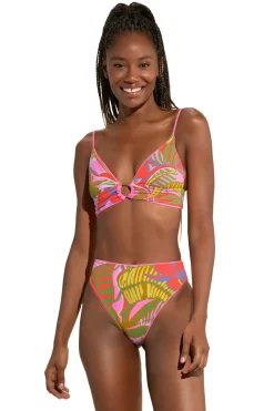 Shine Reversible Triangle Bikini Top