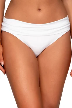 Shirred Banded Bikini Bottom
