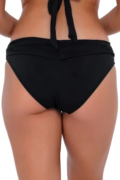 Shirred Banded Bikini Bottom