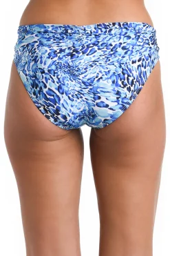 Shirred Banded Hipster Bikini Bottom