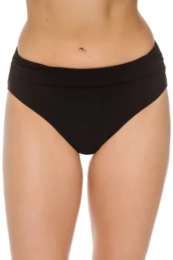 Shirred Hipster Bikini Bottom