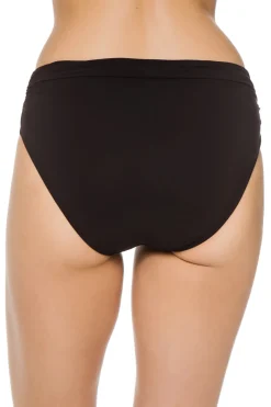 Shirred Hipster Bikini Bottom