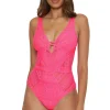Show & Tell Plunge One Piece Swimsuit