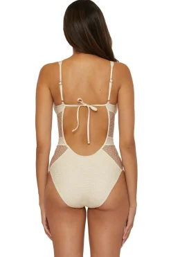 Show & Tell Plunge One Piece Swimsuit