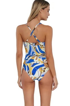 Simone Convertible Strap Tankini Top