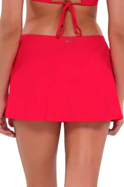 Sporty Skirted Hipster Bikini Bottom