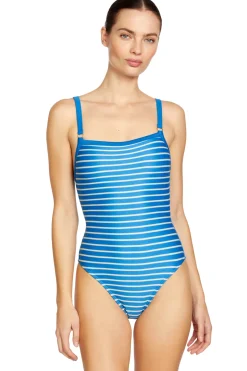 Square Neck One Piece Swimsuit