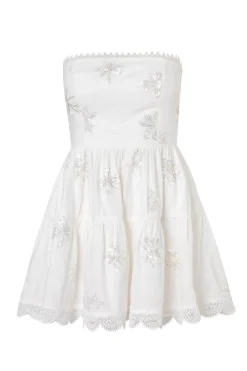 Stardust Strapless Mini Dress