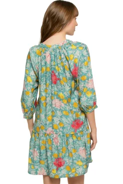 Stevie Drop Waist Silk Dress